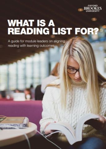 What is a reading list for?