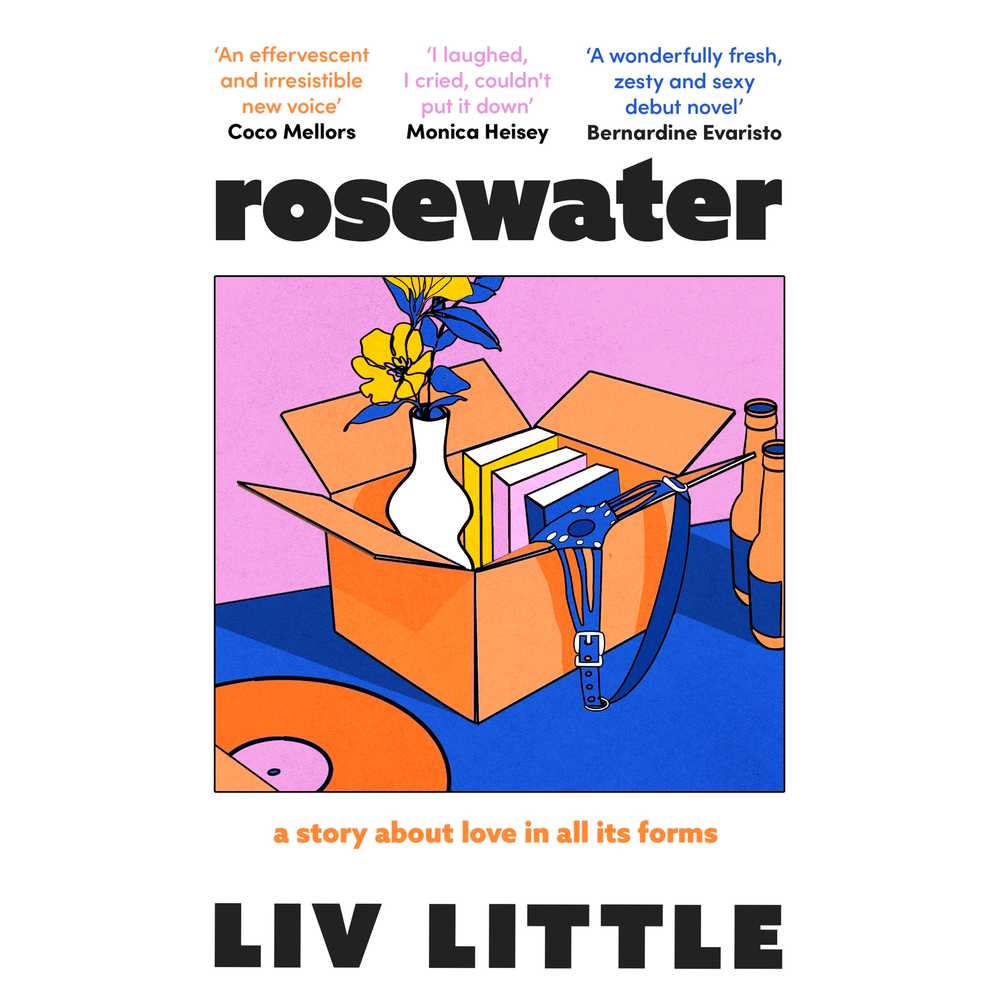Front cover of the book Rosewater by Liv LIttle